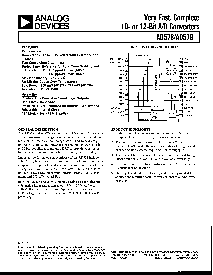 浏览型号AD578的Datasheet PDF文件第1页