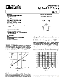 浏览型号AD745的Datasheet PDF文件第1页