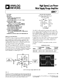 浏览型号AD817的Datasheet PDF文件第1页
