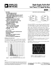 浏览型号AD820的Datasheet PDF文件第1页
