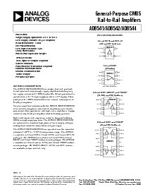 浏览型号AD8544的Datasheet PDF文件第1页