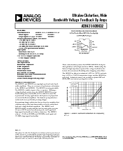 浏览型号AD9631的Datasheet PDF文件第1页