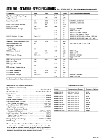 浏览型号ADM705-ADM708的Datasheet PDF文件第2页