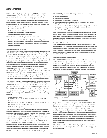 浏览型号ADSP-2189M的Datasheet PDF文件第2页