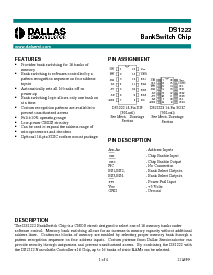 浏览型号DS1222的Datasheet PDF文件第1页