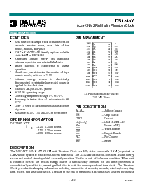 浏览型号DS1248Y的Datasheet PDF文件第1页