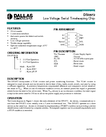 浏览型号DS1672的Datasheet PDF文件第1页