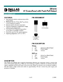 浏览型号DS1810的Datasheet PDF文件第1页