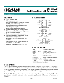 浏览型号DS1834A的Datasheet PDF文件第1页
