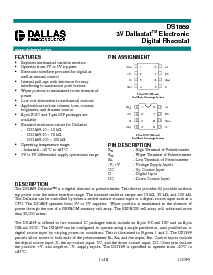 浏览型号DS1869的Datasheet PDF文件第1页
