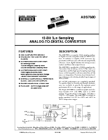 浏览型号ADS7800的Datasheet PDF文件第1页