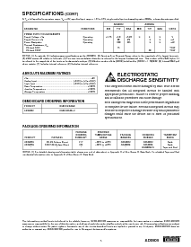 浏览型号ADS805的Datasheet PDF文件第3页