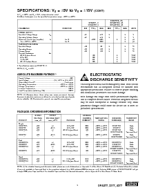 浏览型号OPA277的Datasheet PDF文件第3页