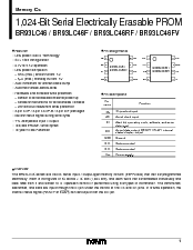 浏览型号BR93LC46RF的Datasheet PDF文件第1页