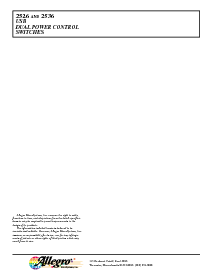 浏览型号2536的Datasheet PDF文件第8页