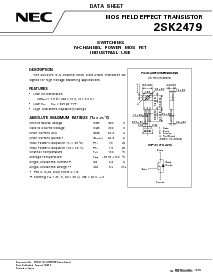 浏览型号2SK2479的Datasheet PDF文件第1页