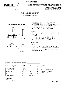 浏览型号2SK1483的Datasheet PDF文件第2页