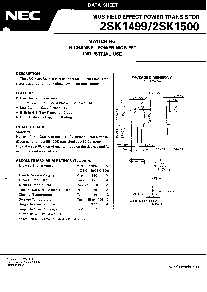 浏览型号2SK1500的Datasheet PDF文件第2页