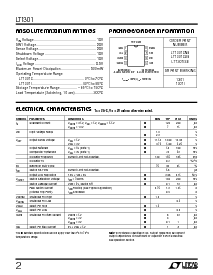 浏览型号LT1301的Datasheet PDF文件第2页