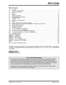 浏览型号PIC17C4X的Datasheet PDF文件第3页