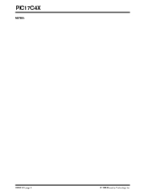 浏览型号PIC17C4X的Datasheet PDF文件第4页