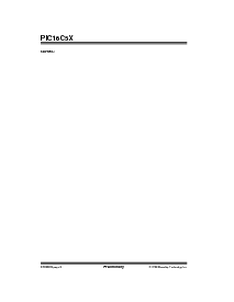 浏览型号PIC16C5X的Datasheet PDF文件第8页
