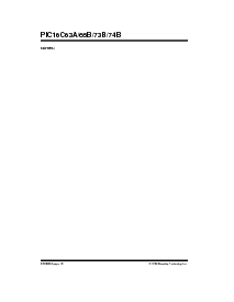 浏览型号PIC16C74B的Datasheet PDF文件第10页