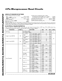 浏览型号MAX809L的Datasheet PDF文件第2页