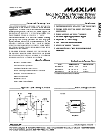 浏览型号MAX845的Datasheet PDF文件第1页