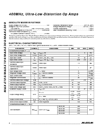 浏览型号MAX4108的Datasheet PDF文件第2页