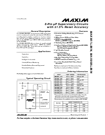 浏览型号MAX808M的Datasheet PDF文件第1页