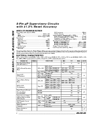 浏览型号MAX808M的Datasheet PDF文件第2页