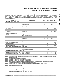 浏览型号MAX2411A的Datasheet PDF文件第3页