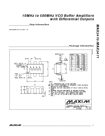 浏览型号MAX2471的Datasheet PDF文件第7页