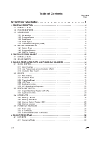 浏览型号ST62T25C的Datasheet PDF文件第2页