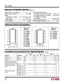 浏览型号LTC1290的Datasheet PDF文件第2页