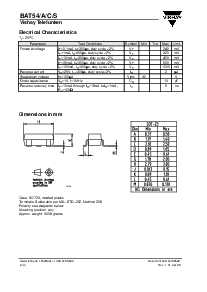 浏览型号BAT54S的Datasheet PDF文件第2页
