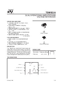 浏览型号TSM103A的Datasheet PDF文件第1页