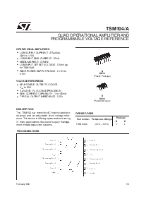 浏览型号TSM104A的Datasheet PDF文件第1页