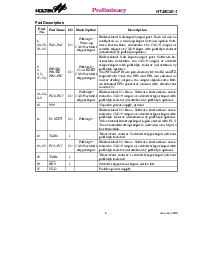 浏览型号HT48C50-1的Datasheet PDF文件第4页