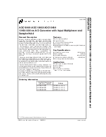 浏览型号ADC10464的Datasheet PDF文件第1页