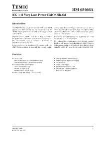 浏览型号HM65664A的Datasheet PDF文件第1页