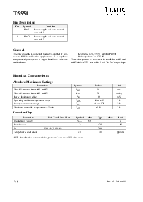 浏览型号T5551的Datasheet PDF文件第2页