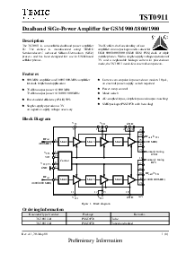 浏览型号TST0911的Datasheet PDF文件第1页