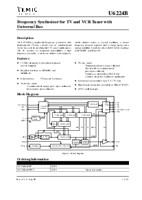 浏览型号U6224B的Datasheet PDF文件第1页