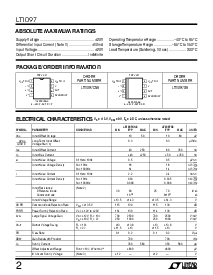 浏览型号LT1097的Datasheet PDF文件第2页