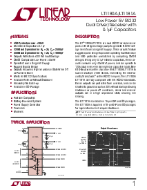 浏览型号LT1180A的Datasheet PDF文件第1页