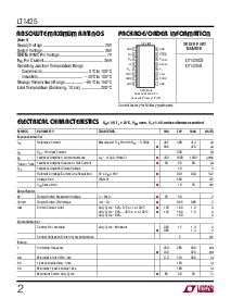 浏览型号LT1425的Datasheet PDF文件第2页