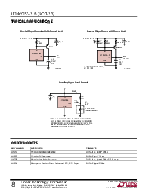 浏览型号LT1460S3-2.5 (SOT-23)的Datasheet PDF文件第8页