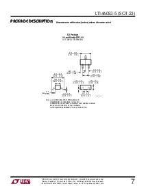 浏览型号LT1460S3-5 (SOT-23)的Datasheet PDF文件第7页